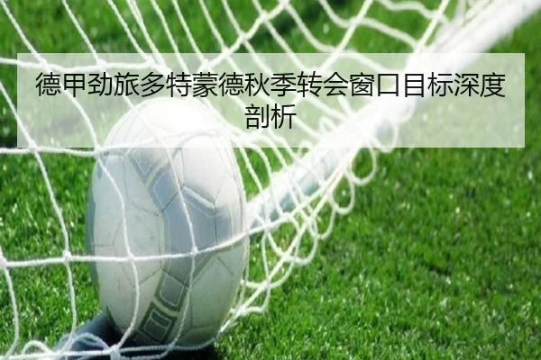 德甲劲旅多特蒙德秋季转会窗口目标深度剖析